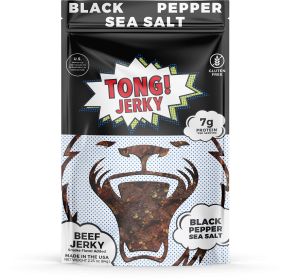 Black Pepper and Sea Salt Beef Jerky 12 pack