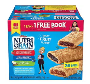 Kellogg's Nutri-Grain Bars Variety Pack (1.3 oz., 36 pk.)