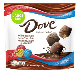 Dove Promises Variety Pack Milk and Dark Chocolate Candy - 15.8 oz Bag