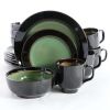 Studio Villa Mosa 16-Piece Dinnerware Set, Green