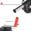 1pc Hand Crank Blowers; BBQ Manual Fan; Air Blower; Outdoor Cooking Barbecue Fire Bellows For Picnic Camping Stove Accessories