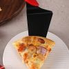 1pc; Cake Server; Stainless Steel Pizza Shovel; Black Red Cake Knife Cake Cutter; Pizza Pie Server; Kitchen Baking Tool; Household Item