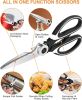 2PC Kitchen Shears Utility Kitchen Scissors Stainless Steel HEAVY DUTY Meat Tool