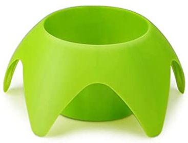 Outdoor Entertainment Seaside Plastic Beach Cup Saucer (Option: Green-51to100ML)