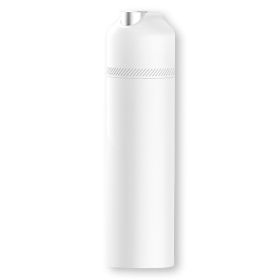 Large Capacity Display Temperature Reminder Drinking Water Portable Cup (Option: Elegant White-450ml-USB)