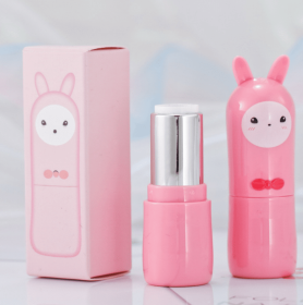 Alpaca Cartoon Lipstick Empty Shell Diy 121mm (Option: Alpaca Pink Box)