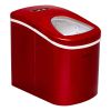 26lb. Portable Countertop Icemaker - EFIC108 - RED