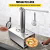 Outdoor Party Stainless Steel Portable Wood Pellet Burning Pizza Oven With Accessories