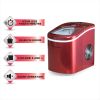 26lb. Portable Countertop Icemaker - EFIC108 - RED