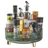 Kitchen Rotating Spice Rack Shelf Seasoning Household Multi-functional Storage Turntable Supplies