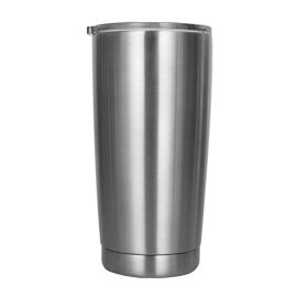 Customized 30oz Car Double Layer Stainless Steel Cup (Option: Stainless steel color-20oz)